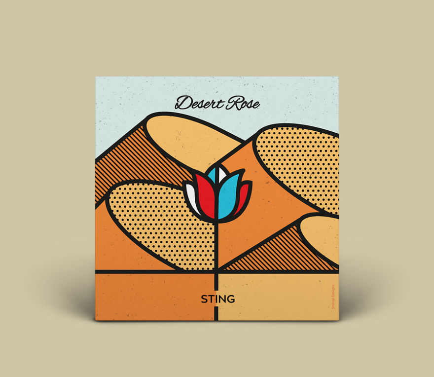 I Reimagined Covers Of Classic And Newer Iconic Albums And Music Singles