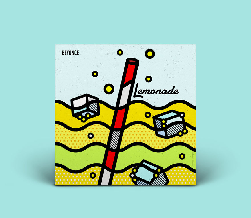 I Reimagined Covers Of Classic And Newer Iconic Albums And Music Singles