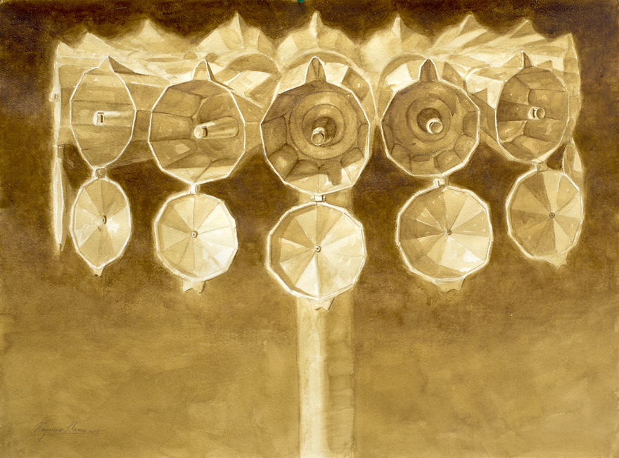 Paintings Using Coffee By Reynier Llanes