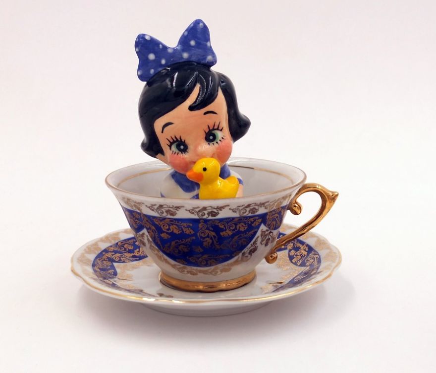 I Make Ceramic Dolls Based On Old Dolls No Longer Manufactured Today