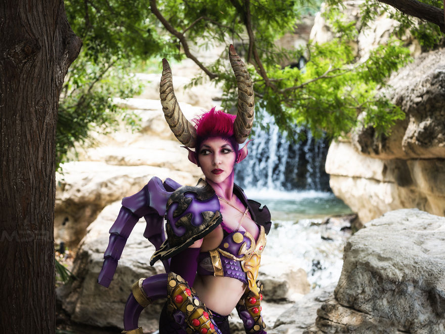 Body Painting At Alamo City Comic Con With Rudy Campos