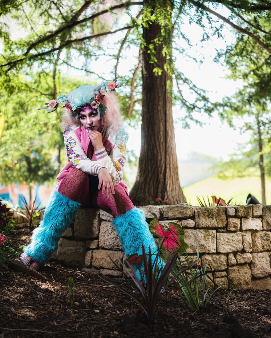 Body Painting At Alamo City Comic Con With Rudy Campos