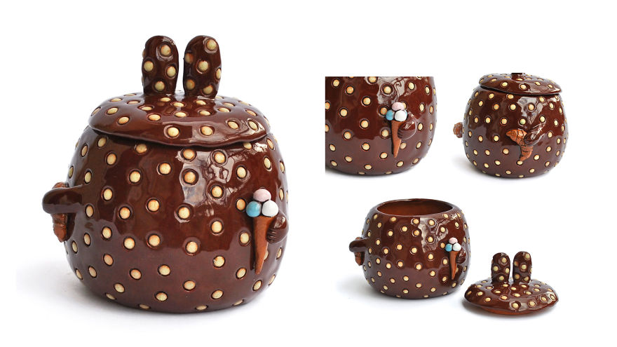 Passion For Bunnies Expressed In Creative Ceramic Bowls