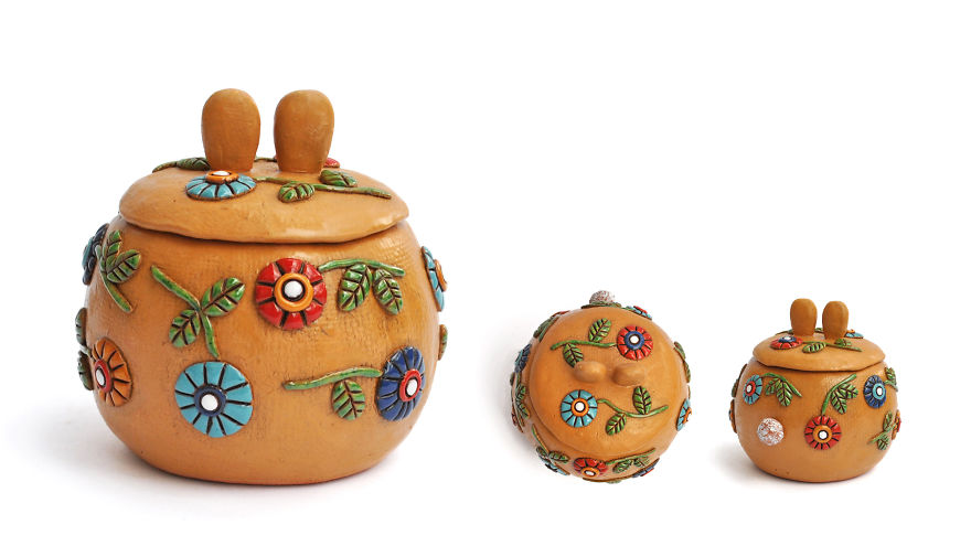 Passion For Bunnies Expressed In Creative Ceramic Bowls