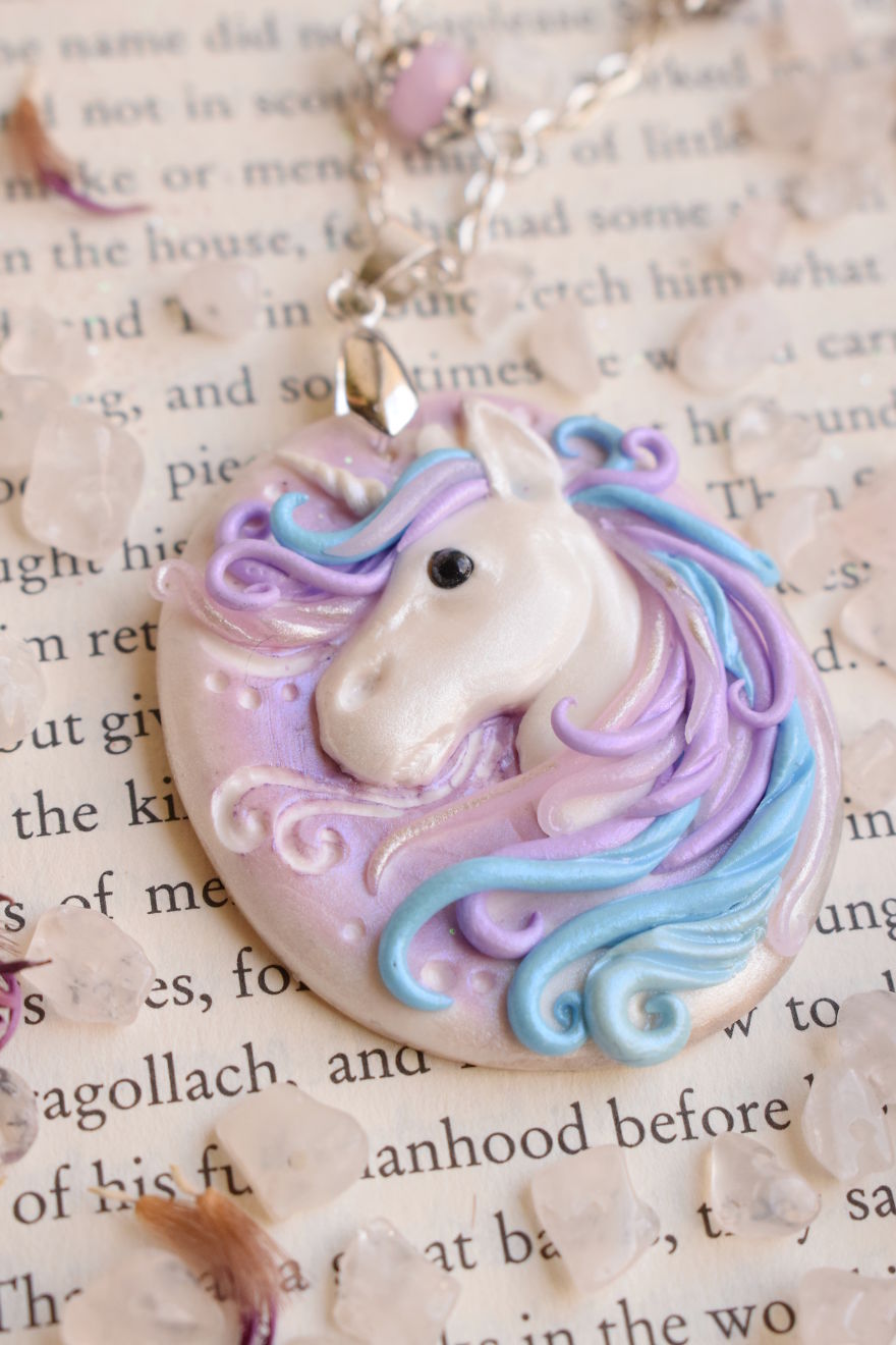 I Make Magical Polymer Clay Jewelry That Is Taken Out Of My Fantasy Worlds
