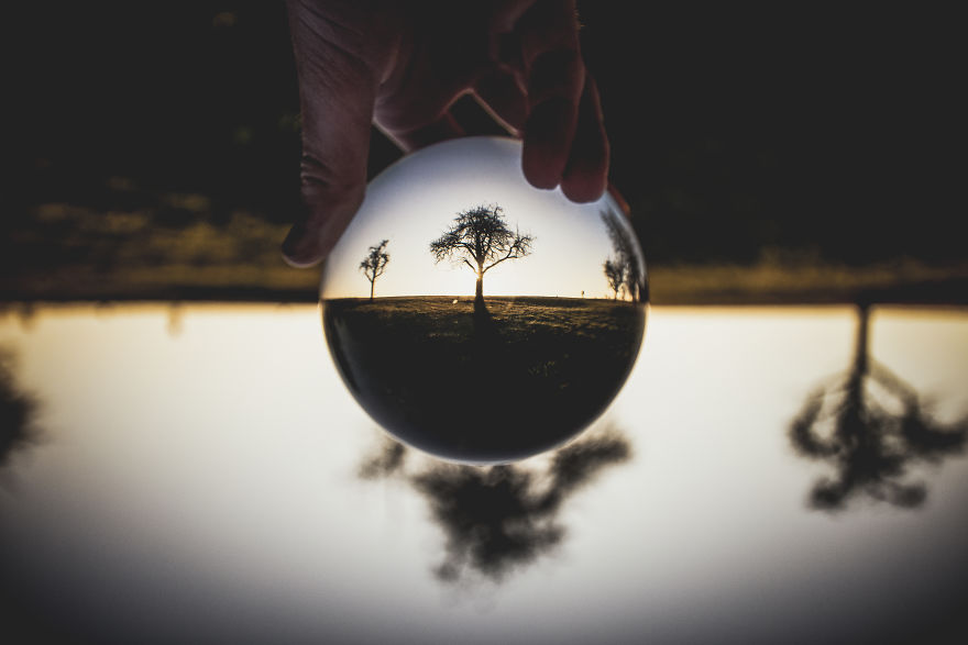 The Internet Is Full Of Glass Sphere Photos So I Decided That I'll Give It A Try Too