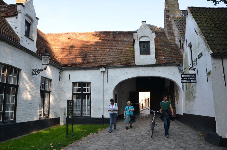 Beguinage In Bruges