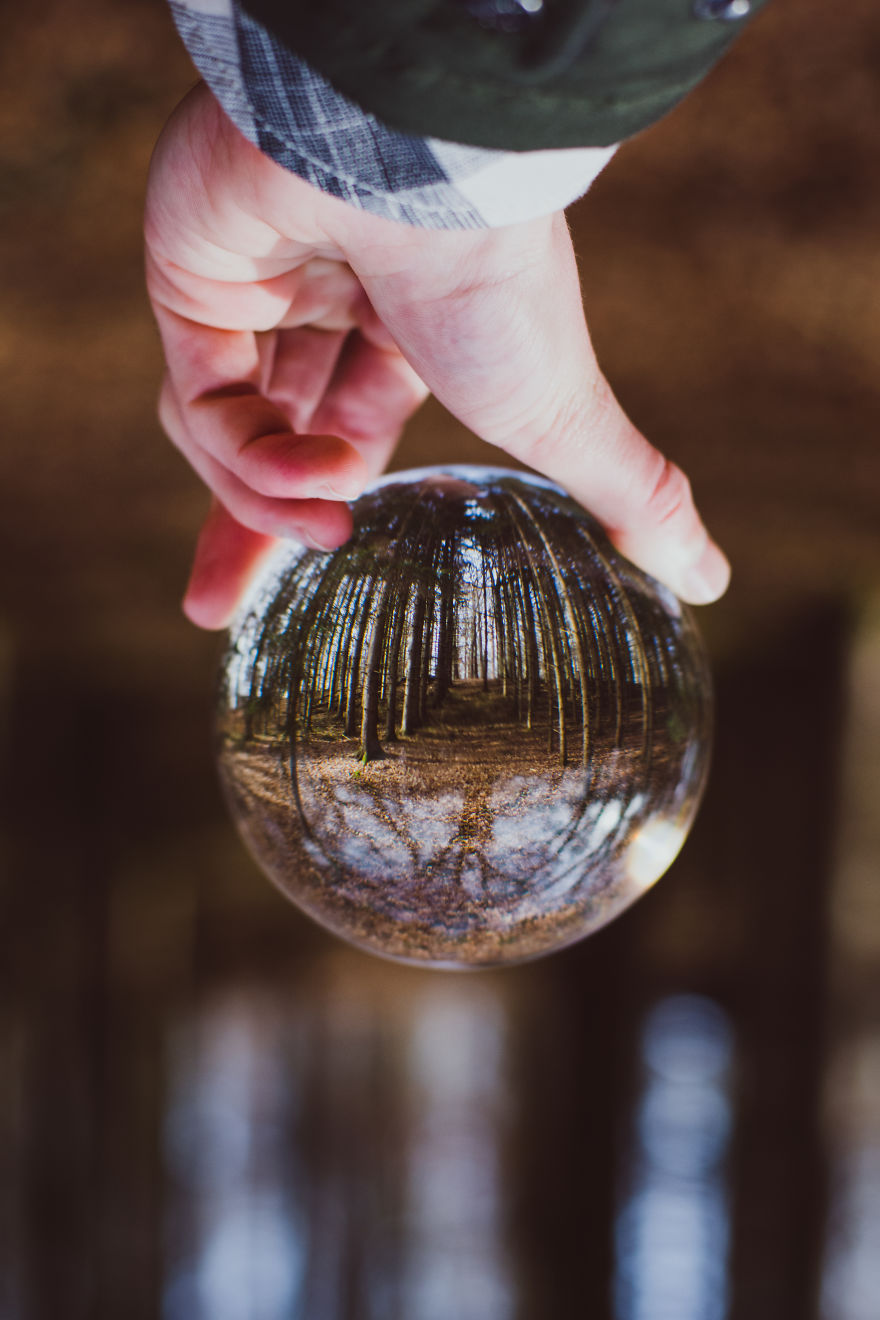 The Internet Is Full Of Glass Sphere Photos So I Decided That I'll Give It A Try Too
