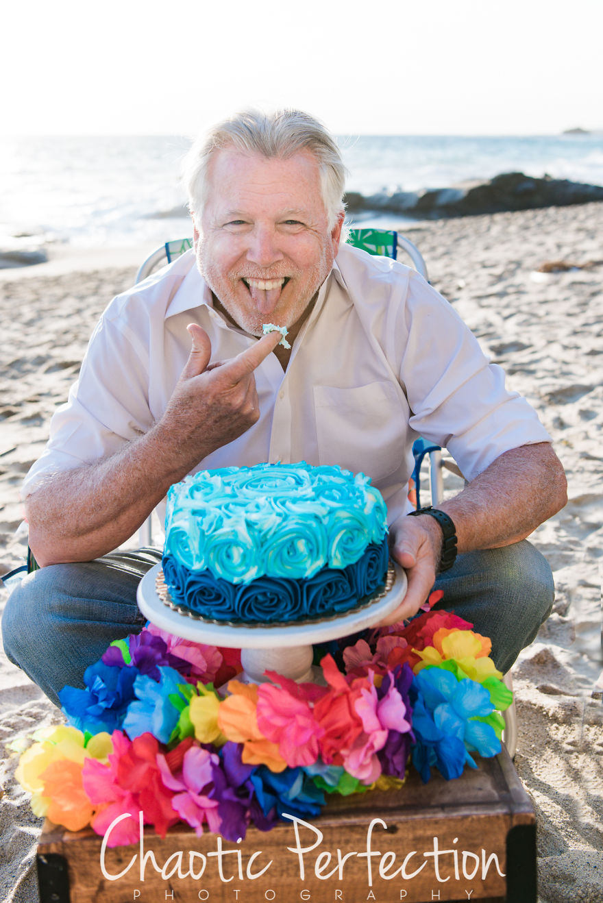 I Made My Dad Do A Cake Smash For His 70th Birthday I Made My Dad Do A Cake Smash For His 70th Birthday