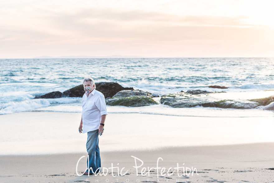 I Made My Dad Do A Cake Smash For His 70th Birthday