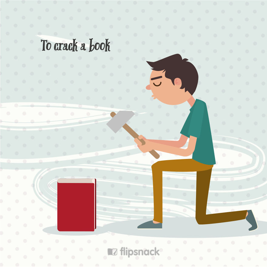Illustrated Book-Related Idioms From All Over The World Illustrated Book-Related Idioms From All Over The World