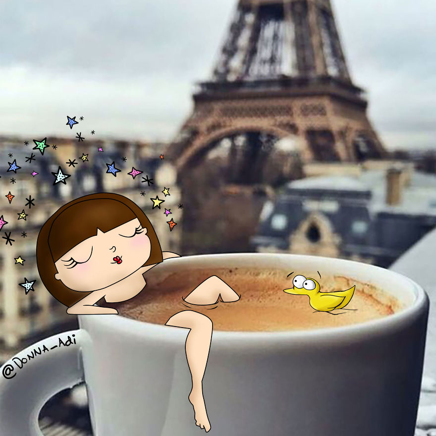 I Draw Fun Animations On Photos Every Day