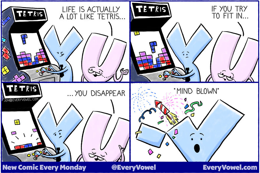 Be Weird. Be Quirky. Be Yourself.