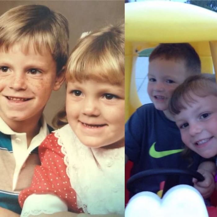 Brother And Sister Vs. Each Of Their Youngest