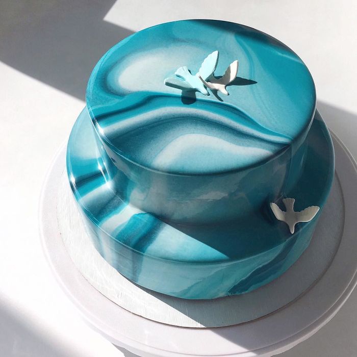 Famous Mirror Cakes From Ksenia Penkina