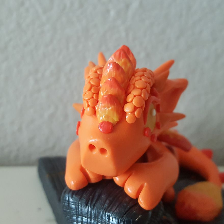 Fire Elemental Dragon