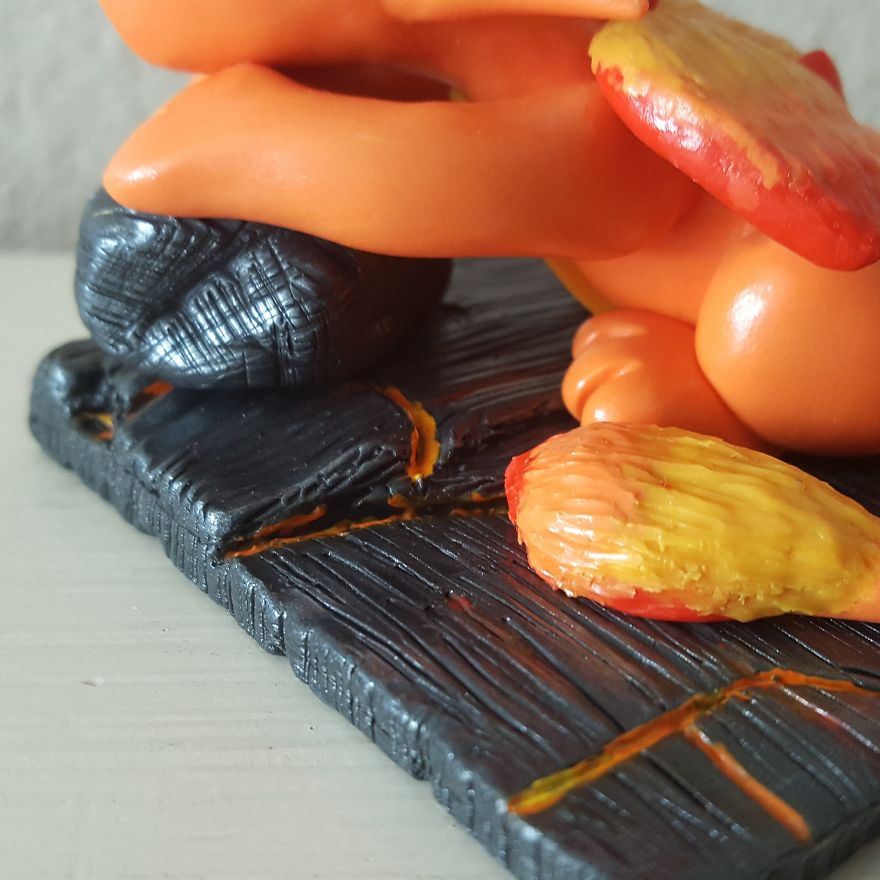 Fire Elemental Dragon