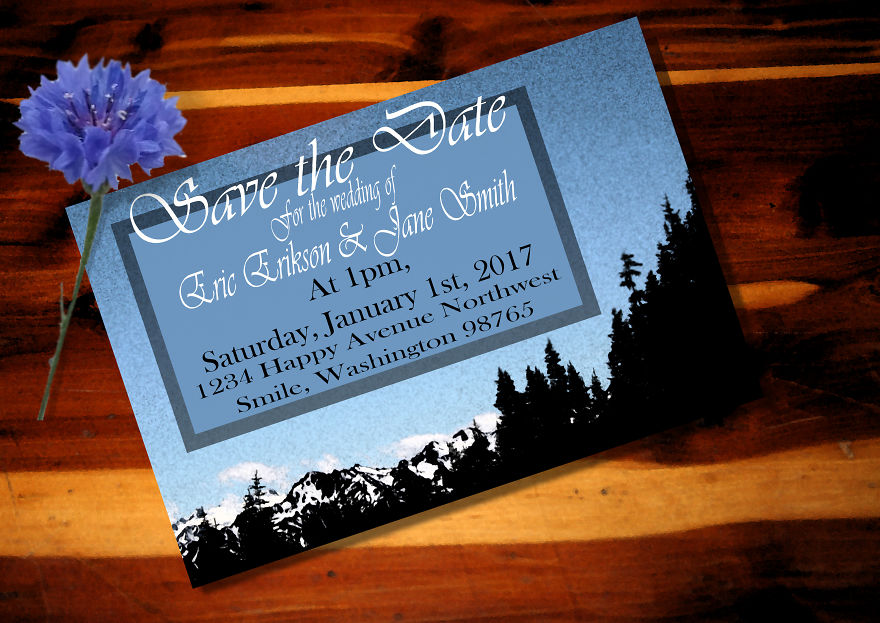 I Make Event Invitations Celebrating Nature