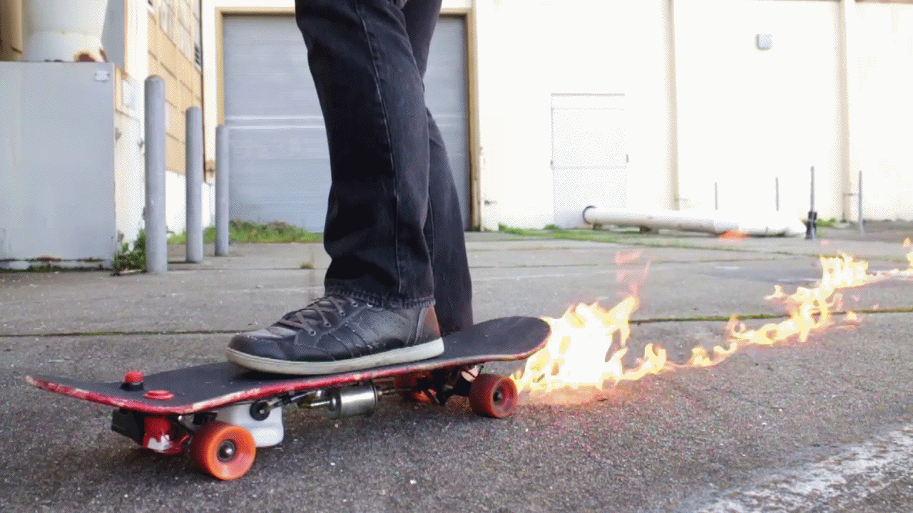 I Made A Flamethrower Skateboard And You Can Make One As Well I Made A Flamethrower Skateboard And You Can Make One As Well