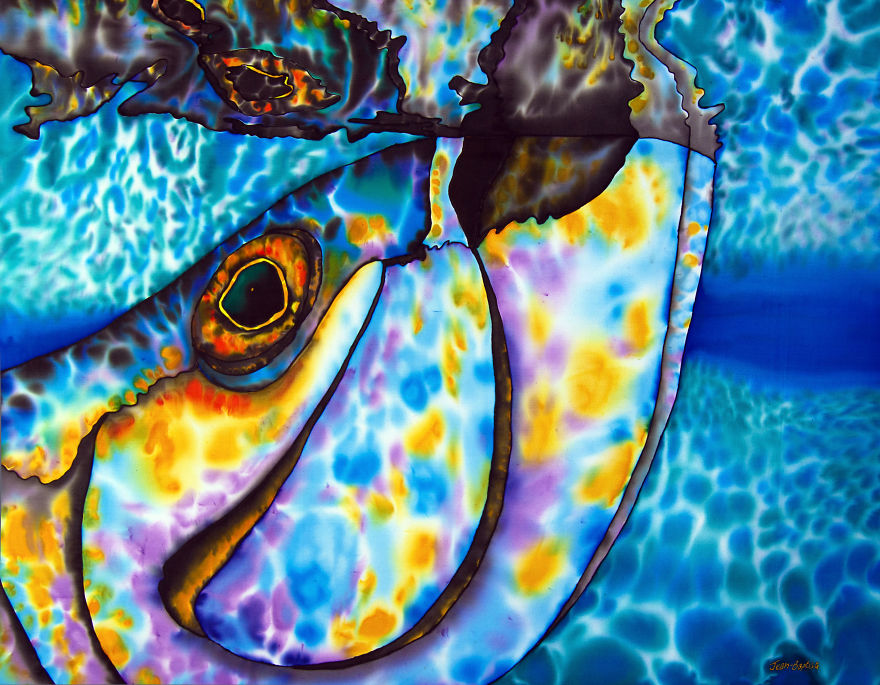 Creating Powerful Paintings Using Silk Batik. Creating Powerful Paintings Using Silk Batik.