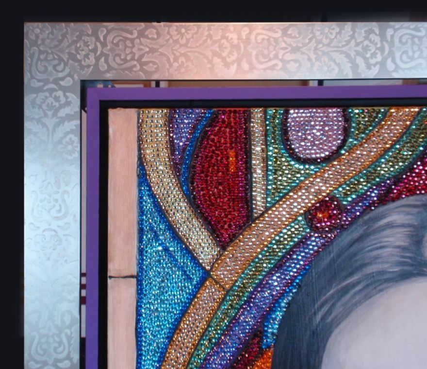 How I Lost My Mind Gluing Swarovski Crystals