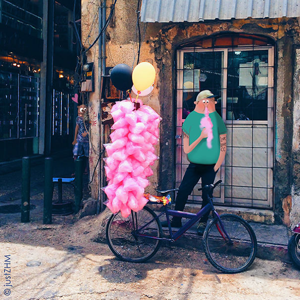 Cotton Candy Makes Everyone Happy