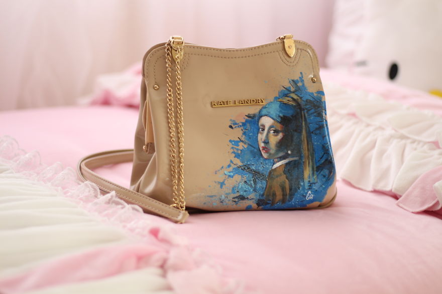 I Became Obsessed With Painting My Handbags I Became Obsessed With Painting My Handbags