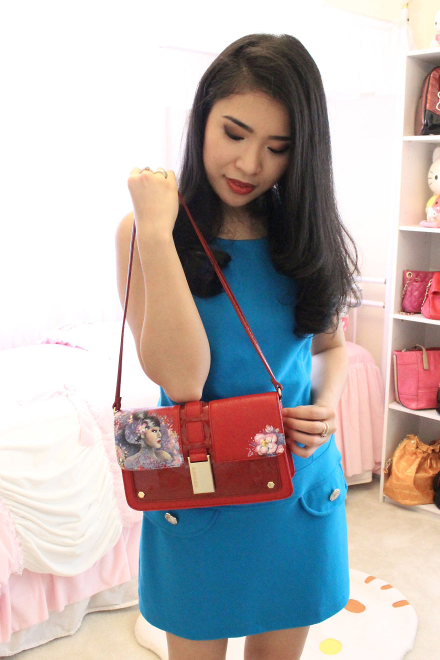 I Became Obsessed With Painting My Handbags I Became Obsessed With Painting My Handbags