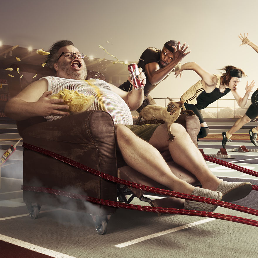 I Made A Social Satire Photo About Shortsightedness Called "Shortcut"