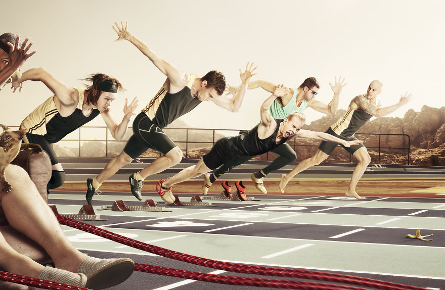 I Made A Social Satire Photo About Shortsightedness Called "Shortcut"