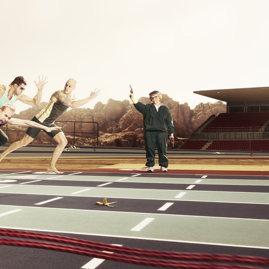 I Made A Social Satire Photo About Shortsightedness Called "Shortcut"