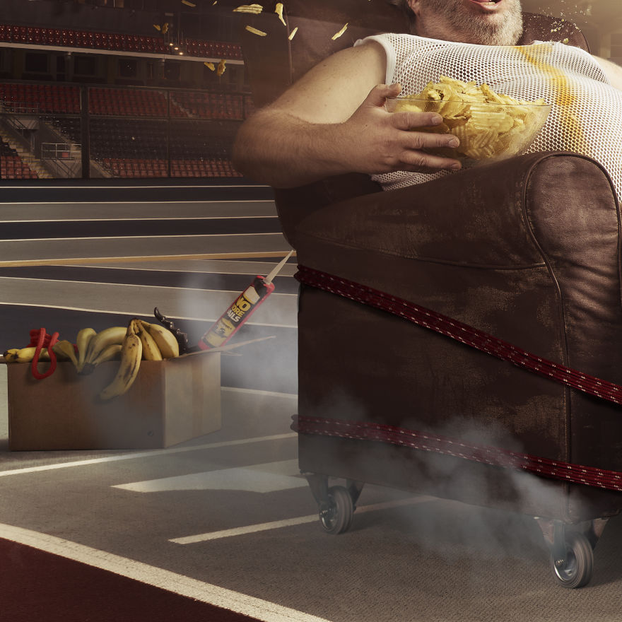 I Made A Social Satire Photo About Shortsightedness Called "Shortcut"