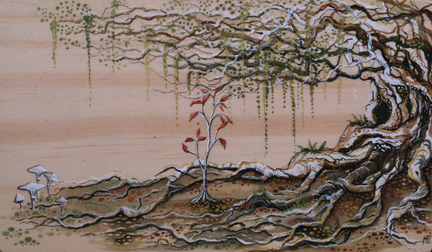 I Make Fantastical Nature Inspired Illustrations