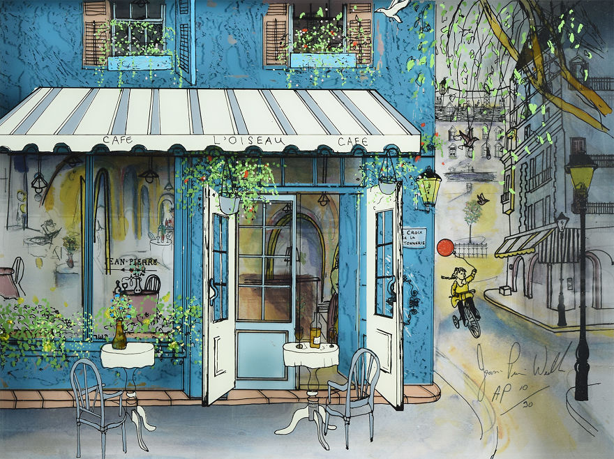 I Use Innovative Technique Of Painting On Glass… In 3D I Use Innovative Technique Of Painting On Glass… In 3D