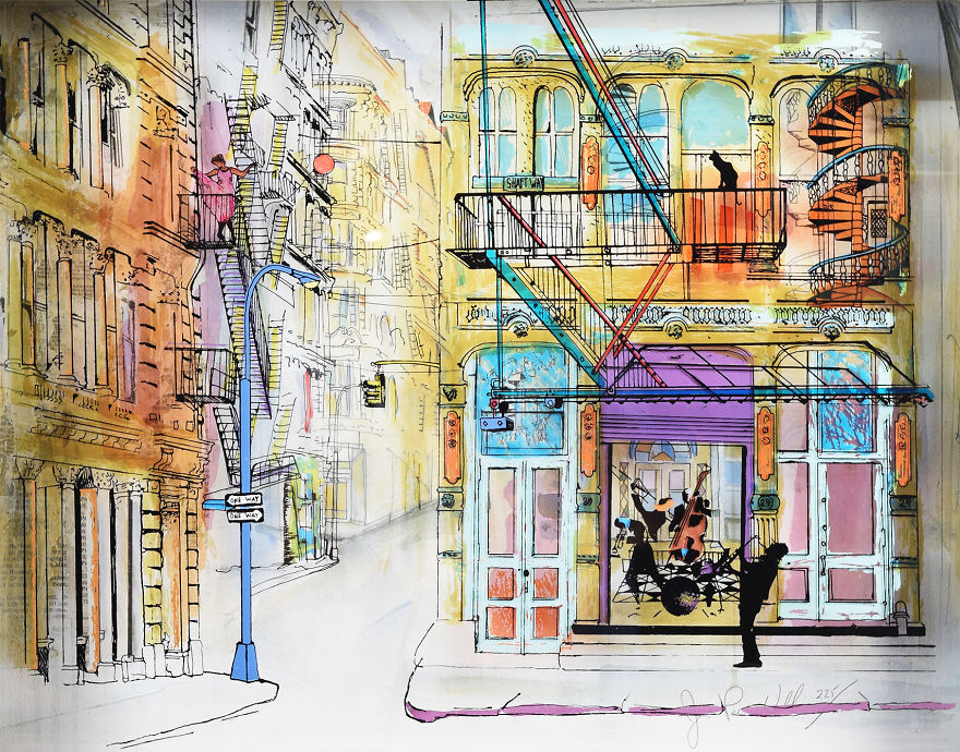 I Use Innovative Technique Of Painting On Glass… In 3D I Use Innovative Technique Of Painting On Glass… In 3D