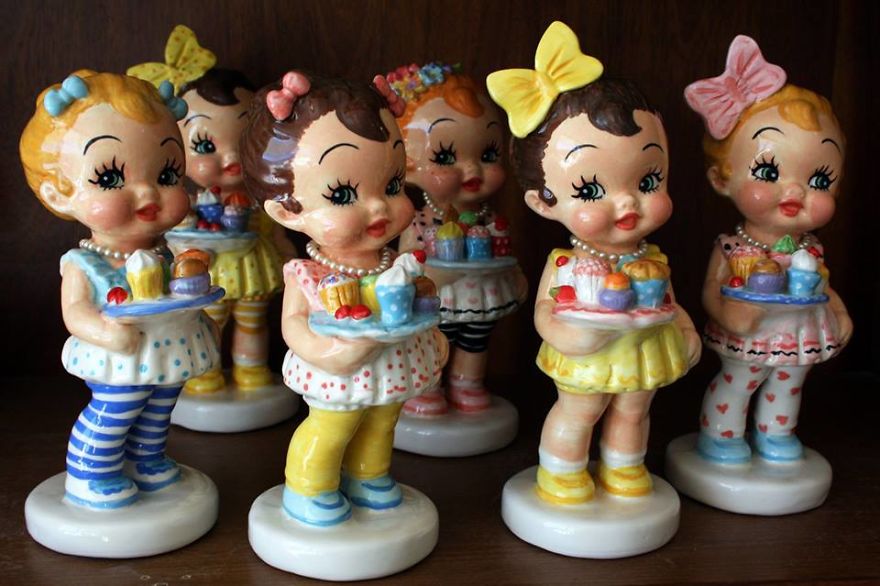 I Create Ceramic Dolls Inspired By Vintage Figurines I Create Ceramic Dolls Inspired By Vintage Figurines