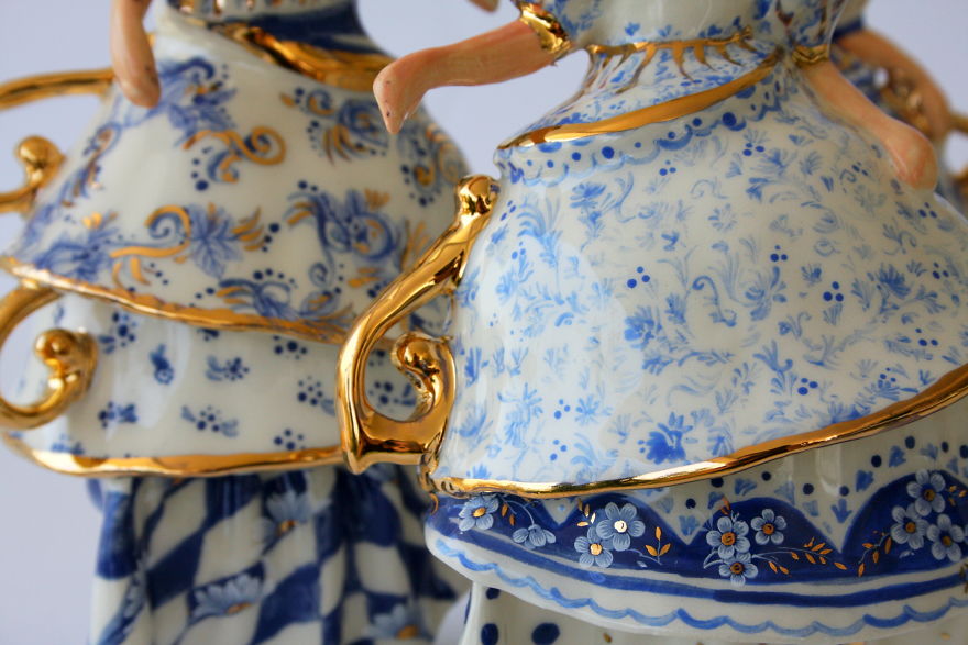 I Create Ceramic Dolls Inspired By Vintage Figurines I Create Ceramic Dolls Inspired By Vintage Figurines