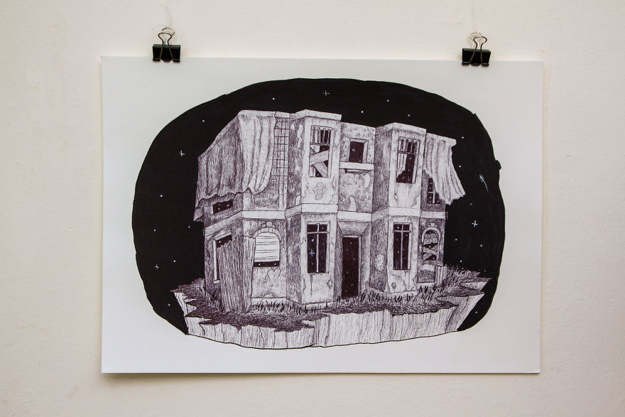 I Draw Old Dreams And Nightmares On The Streets Of Tel Aviv