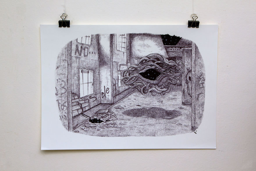 I Draw Old Dreams And Nightmares On The Streets Of Tel Aviv