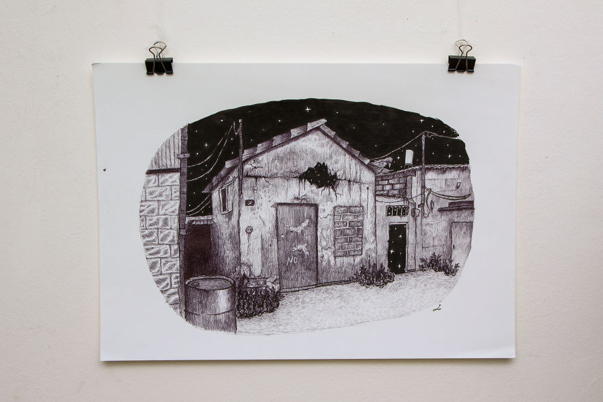 I Draw Old Dreams And Nightmares On The Streets Of Tel Aviv