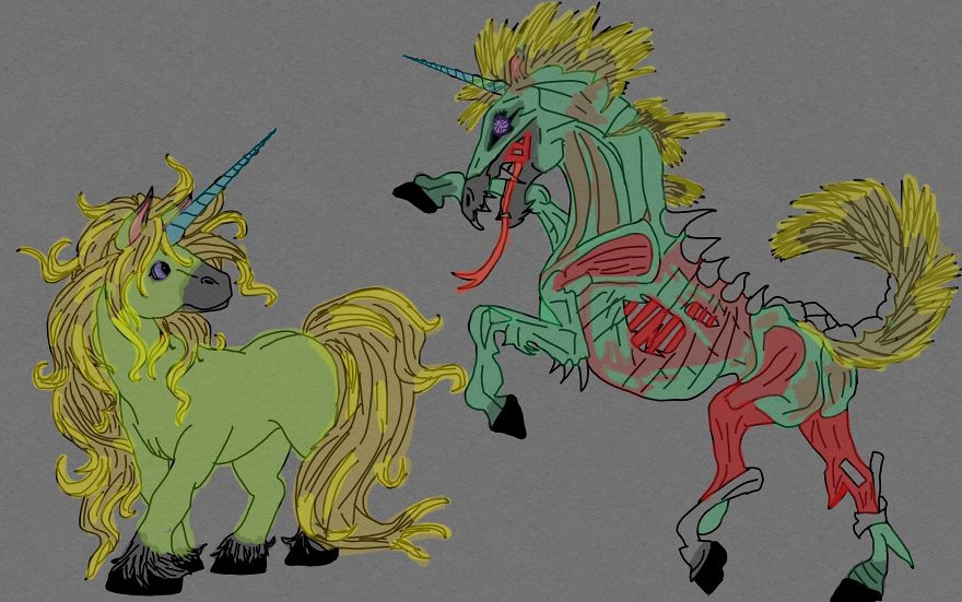 I Drew Unicorns To Explain My Emotions