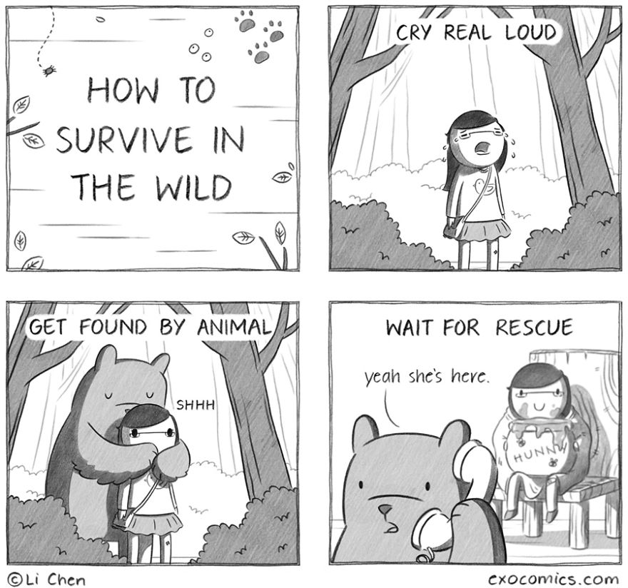 I Like Drawing Comics With Animals In Them