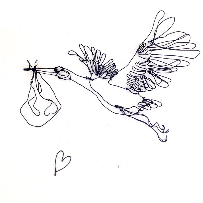 I Make All Kind Of Wire Portraits: Humans, Animals And Plants