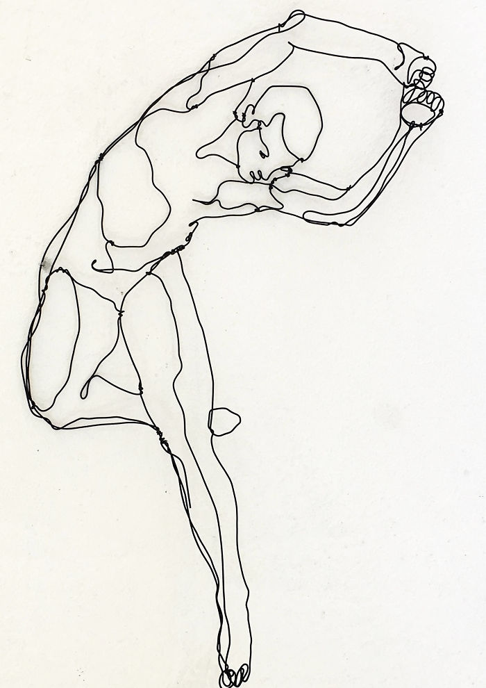 I Make All Kind Of Wire Portraits: Humans, Animals And Plants