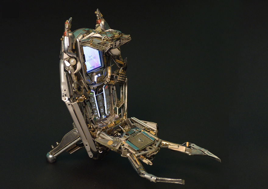 I Make Amazing Models From Scrap Metal I Make Amazing Models From Scrap Metal