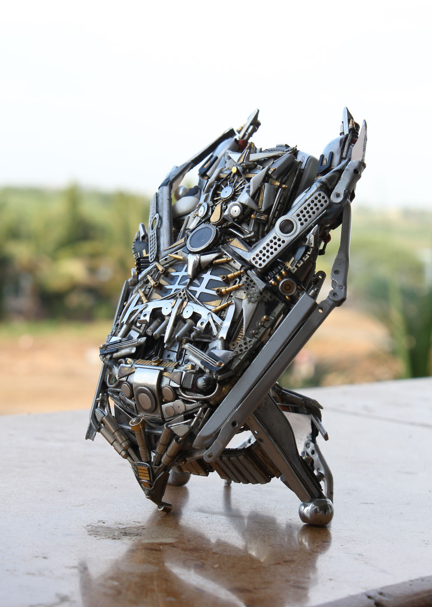 I Make Amazing Models From Scrap Metal I Make Amazing Models From Scrap Metal