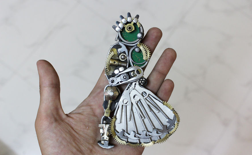 I Make Amazing Models From Scrap Metal