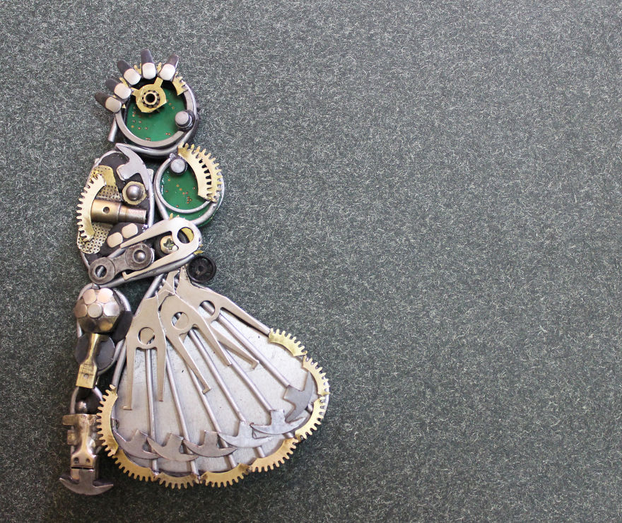 I Make Amazing Models From Scrap Metal I Make Amazing Models From Scrap Metal