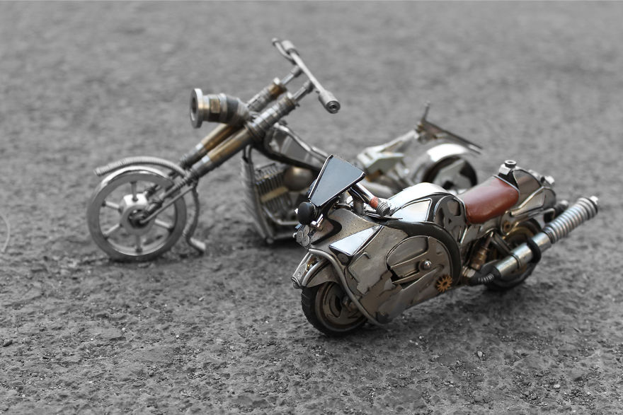 I Make Amazing Models From Scrap Metal I Make Amazing Models From Scrap Metal