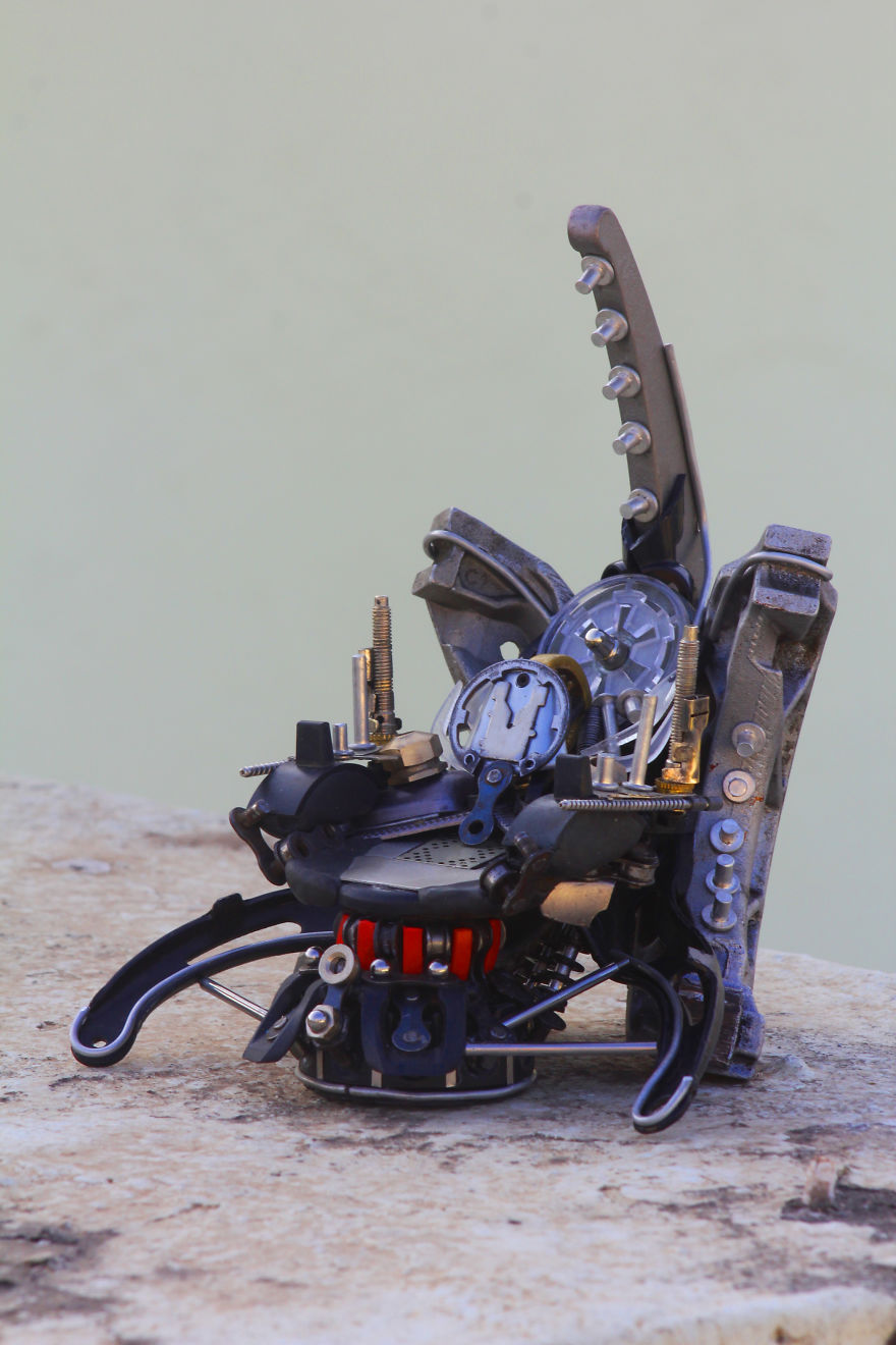 I Make Amazing Models From Scrap Metal I Make Amazing Models From Scrap Metal